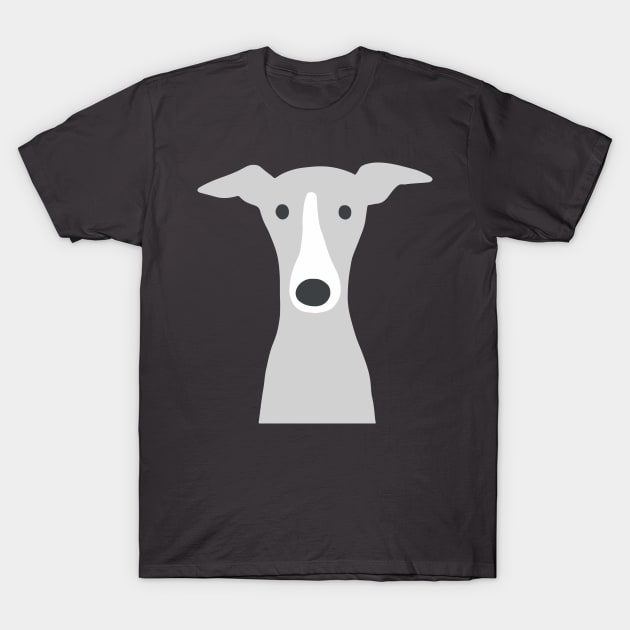 Greyhound | Italian Greyhound | Cute Whippet Dog T-Shirt by Coffee Squirrel